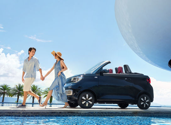 Voiture Mini Wuling Hong Guang de Wuling Ev de 2 sièges des portes 2 280KM