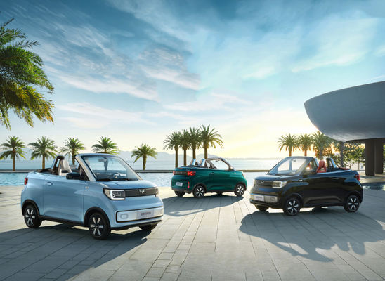Voiture Mini Wuling Hong Guang de Wuling Ev de 2 sièges des portes 2 280KM