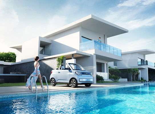 Voiture Mini Wuling Hong Guang de Wuling Ev de 2 sièges des portes 2 280KM