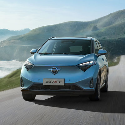 La voiture électrique 2022 510KM de Haima 7X Mpv 5 portes 7 pose la charge 0.45H rapide